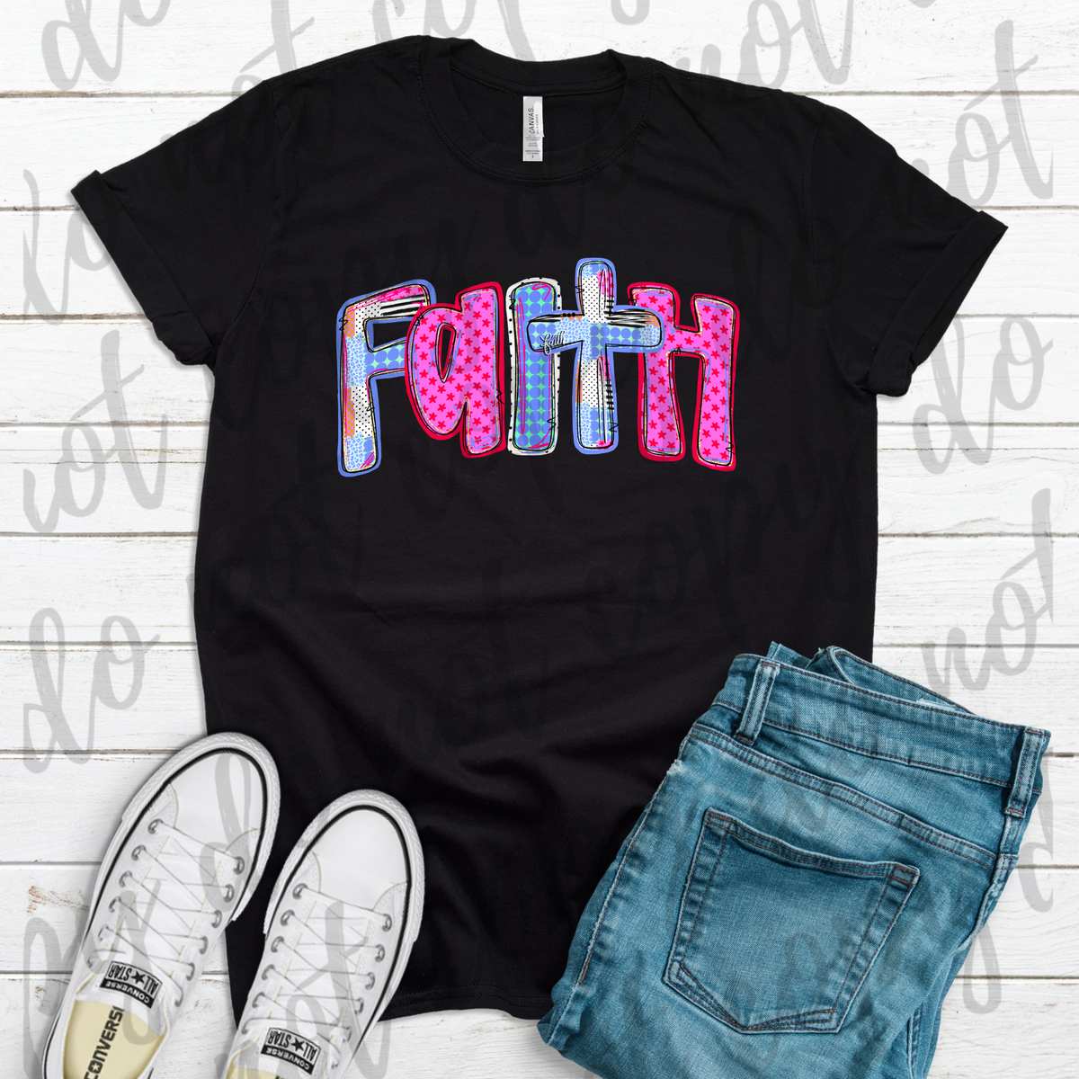 Faith (patchwork letters)