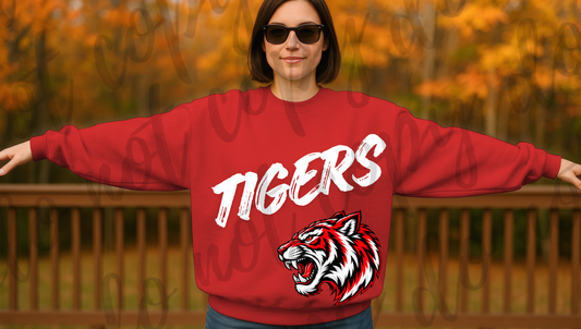 Tiger Plaid (red)