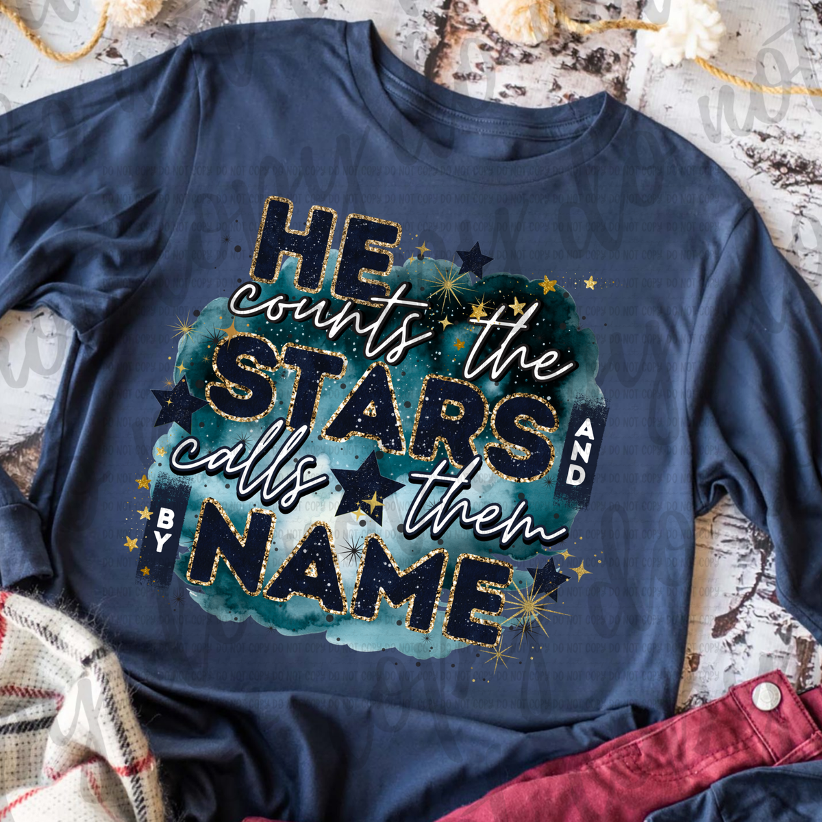 He counts the Stars