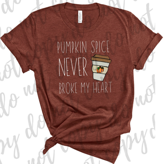 Pumpkin Spice Never Broke my Heart
