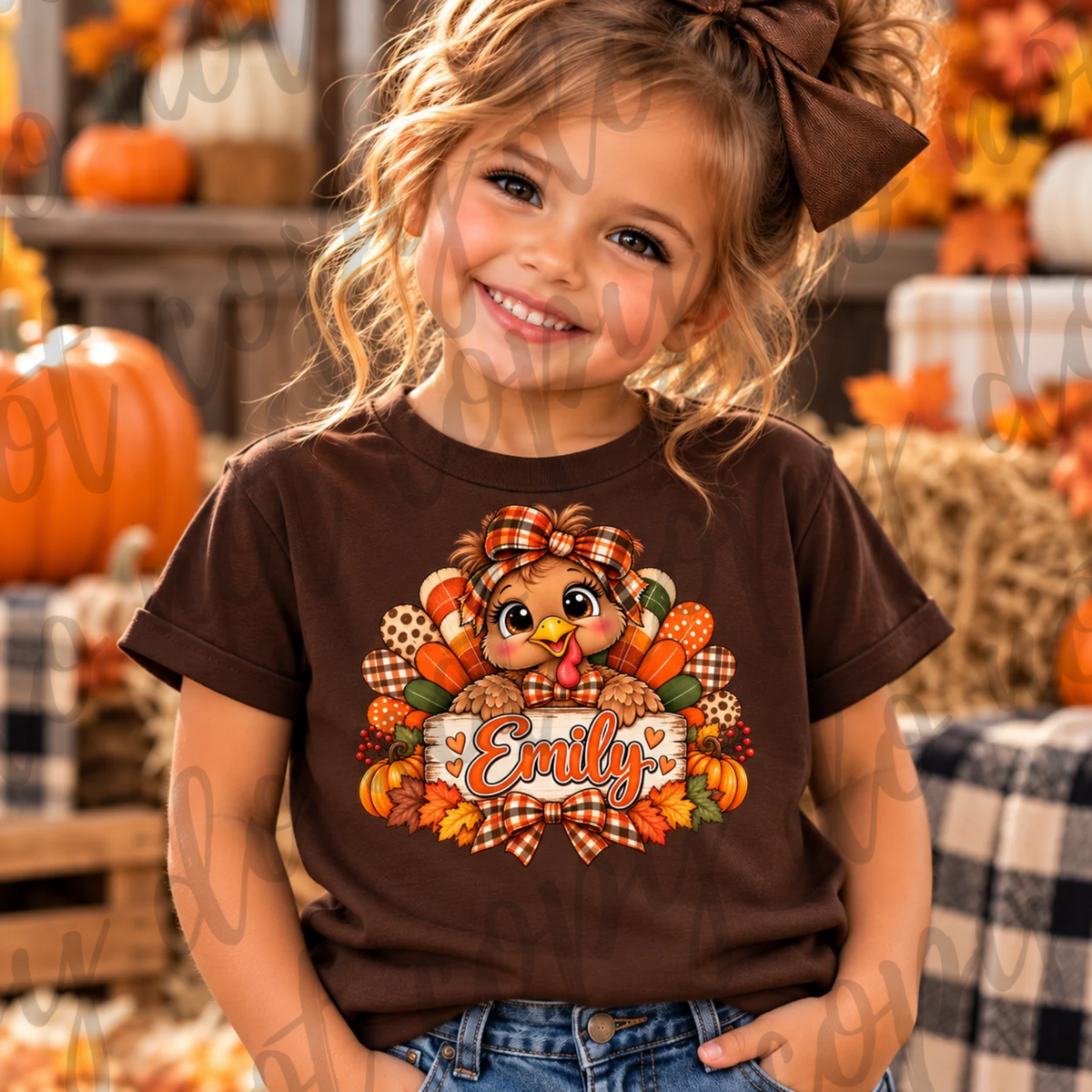 Turkey Personalized (Girl)