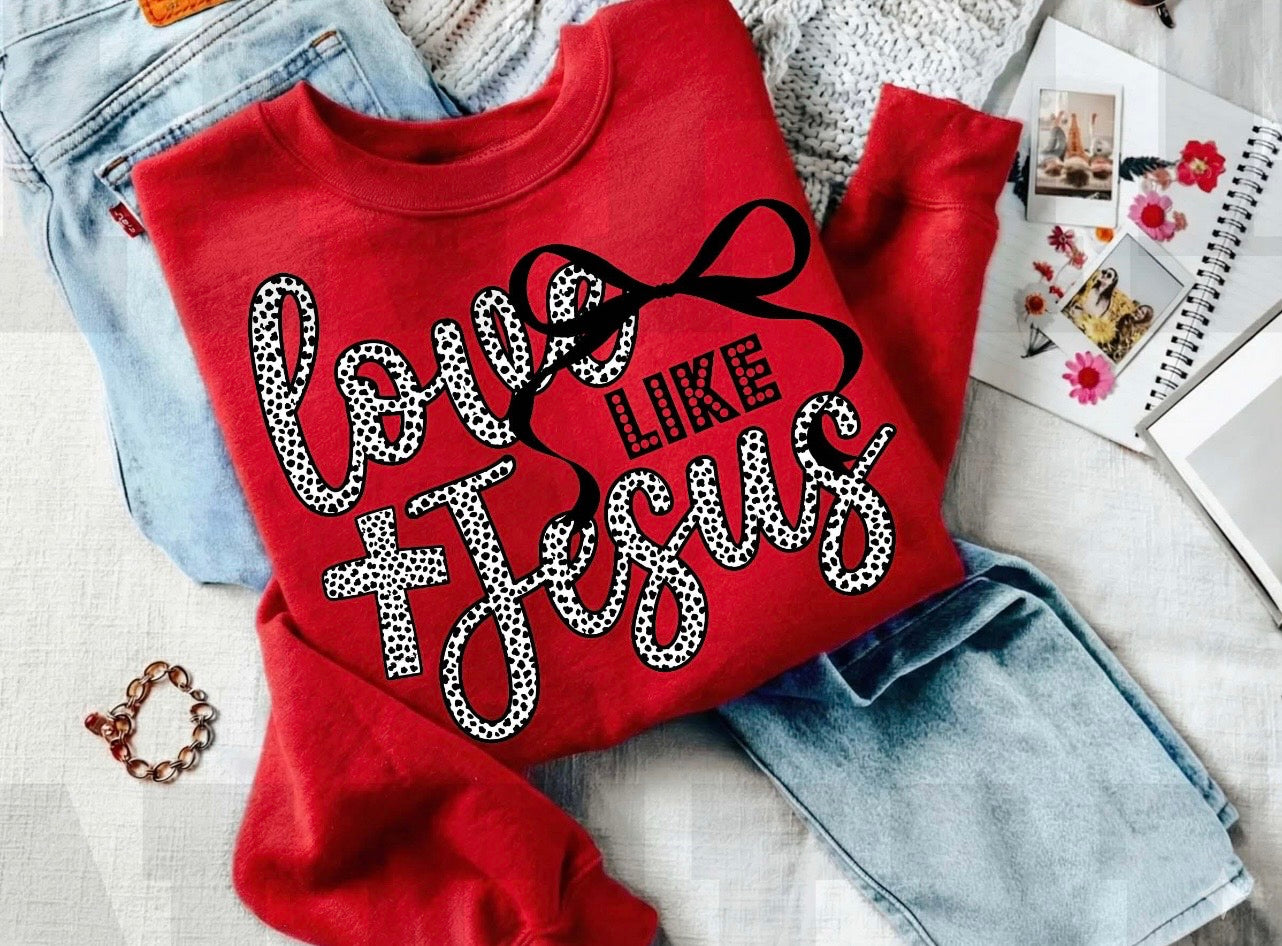 Love Like Jesus - RED