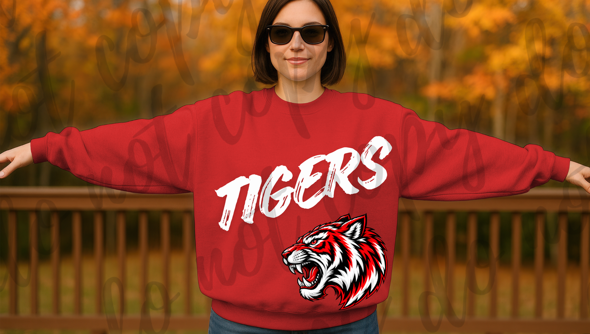 Tiger Plaid (red)