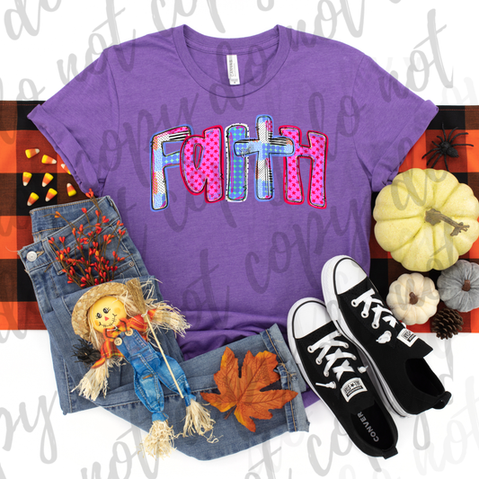 Faith (patchwork letters)