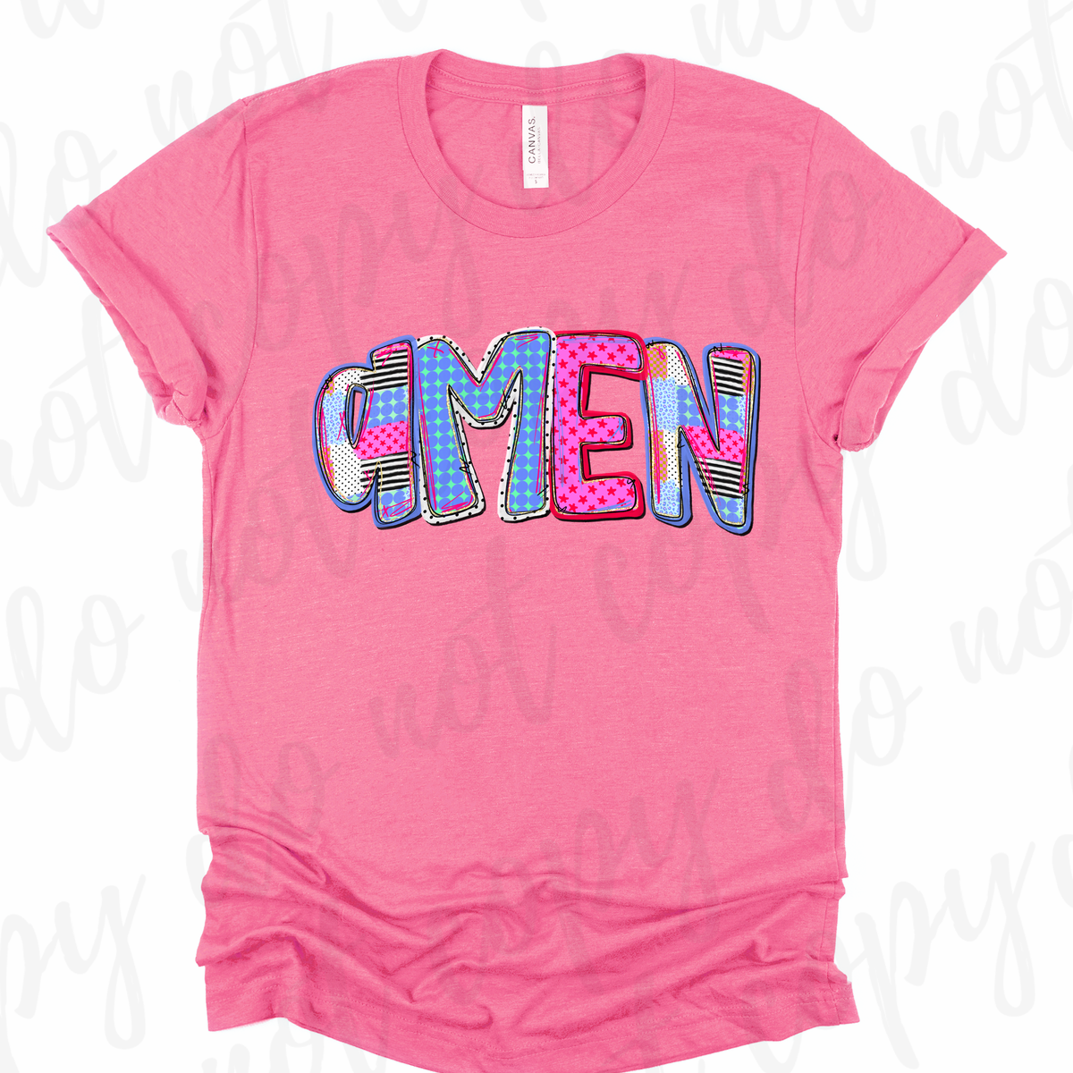 Amen (patchwork letters)