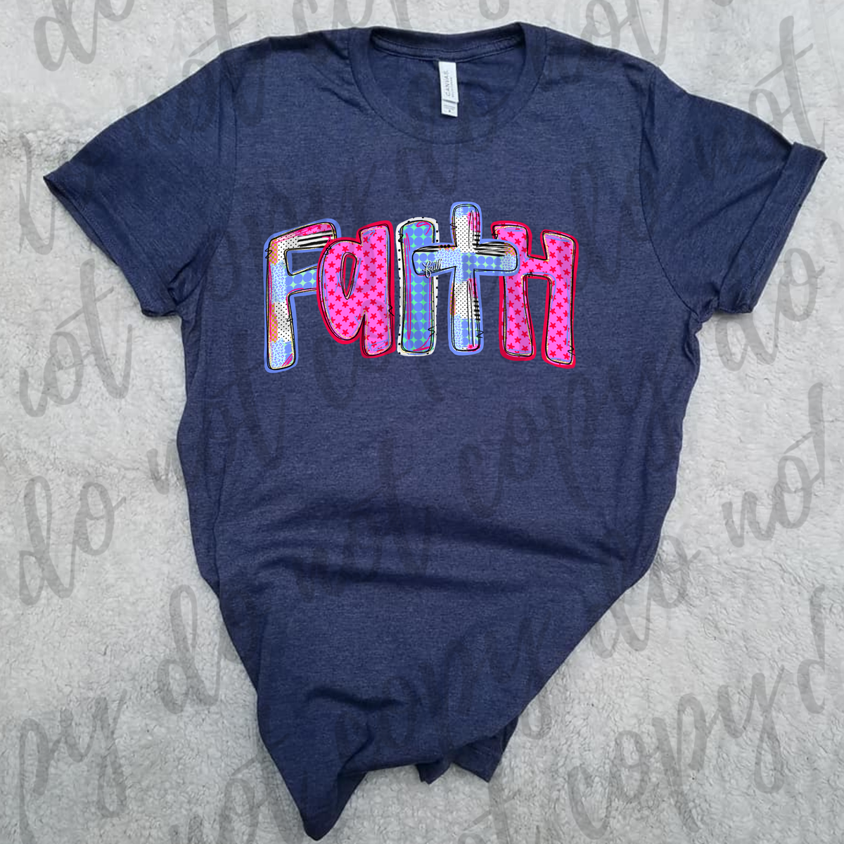 Faith (patchwork letters)