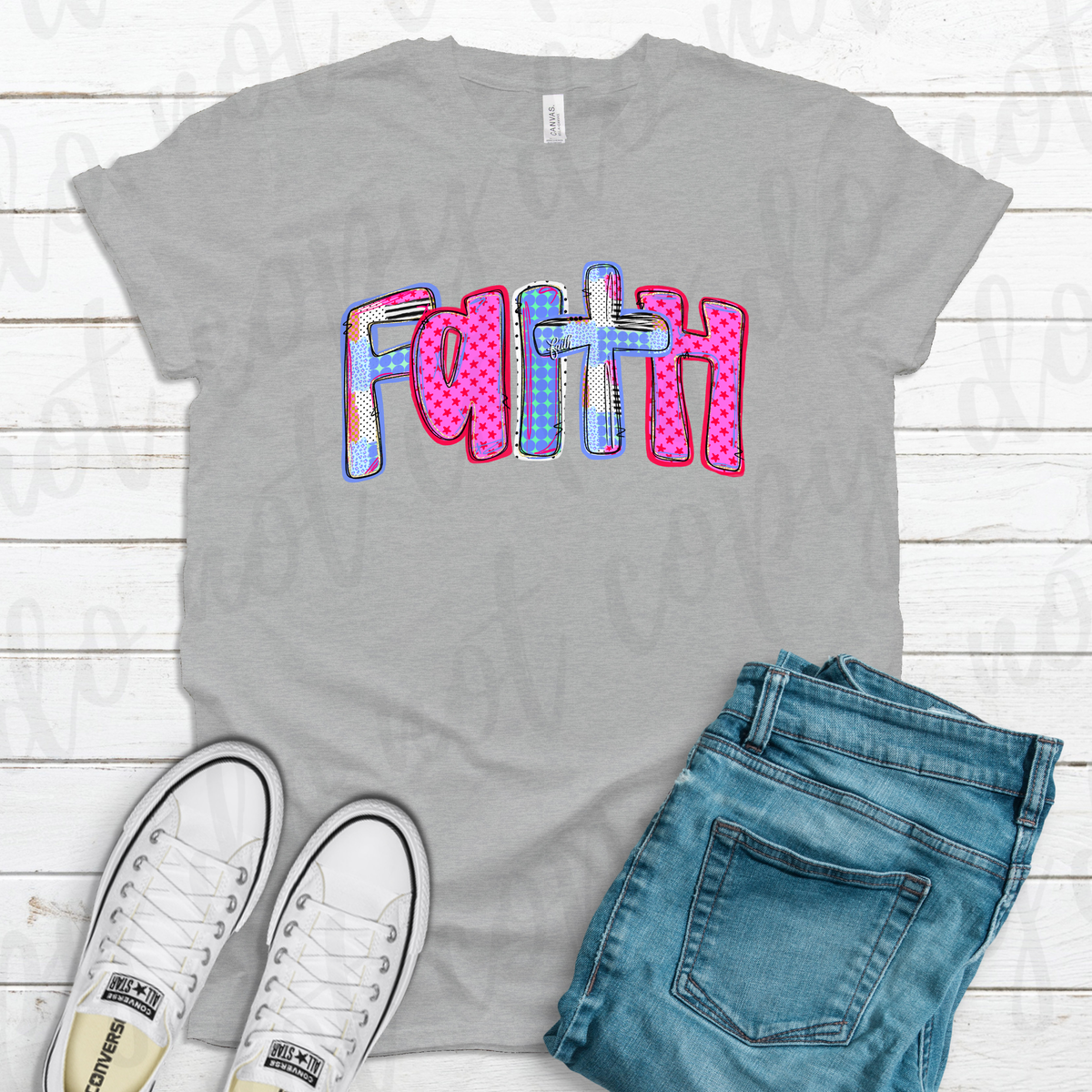 Faith (patchwork letters)