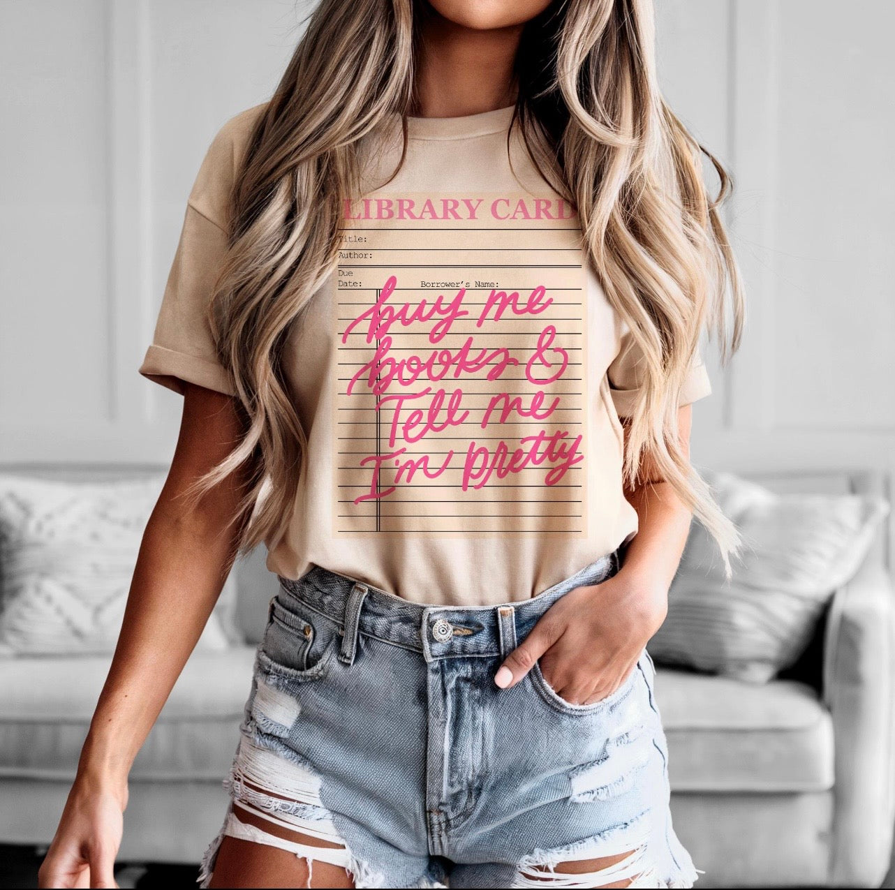 Buy Me Books & Tell Me I'm Pretty - CREAM