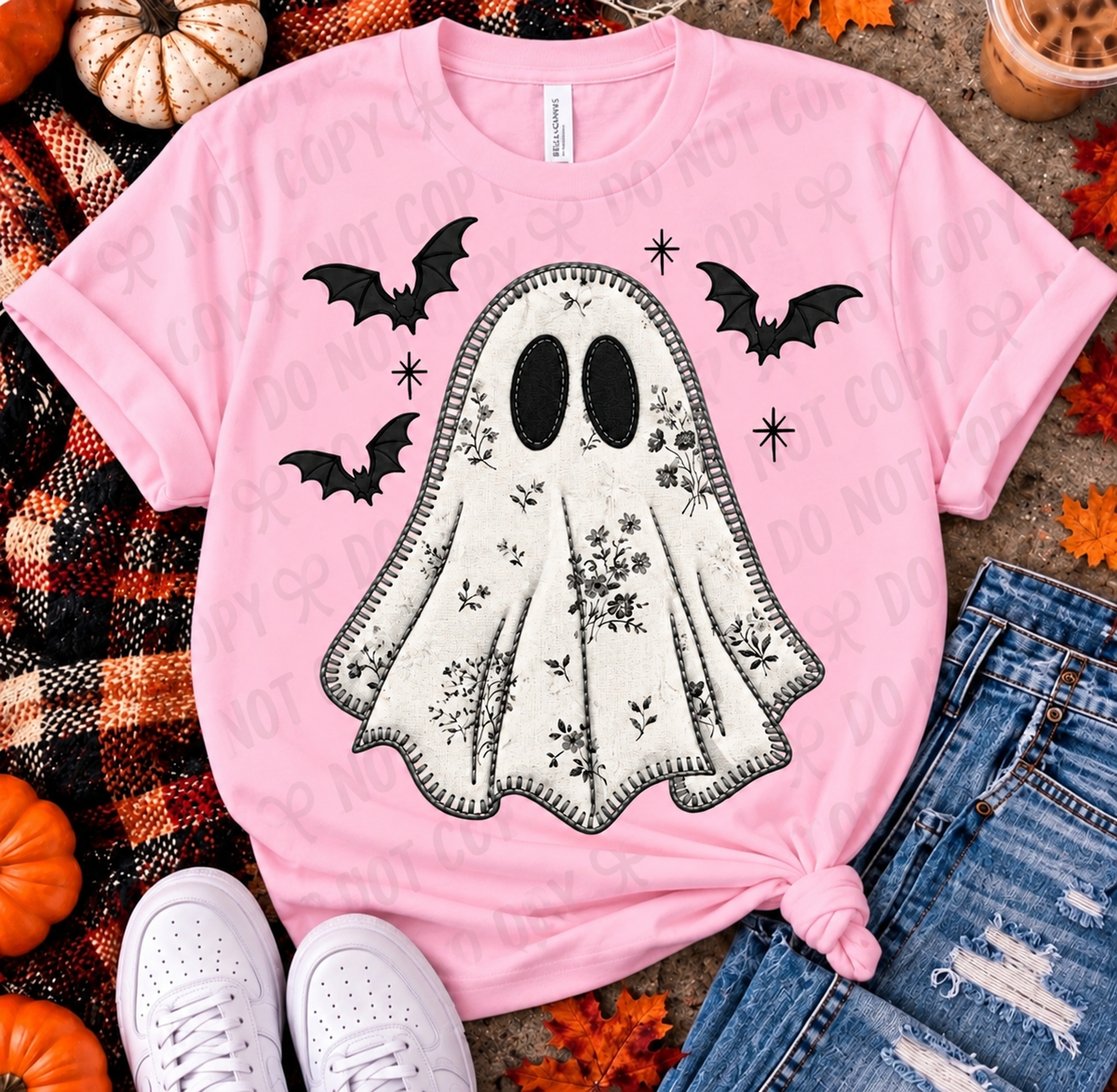 Ghost with Bats Tee