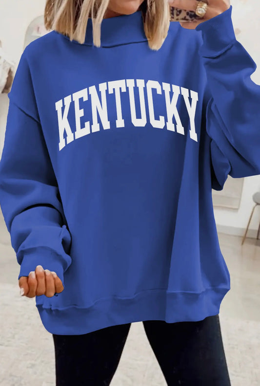Reversible Kentucky Mock Neck