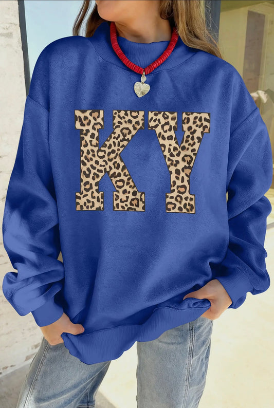 Reversible Kentucky Mock Neck