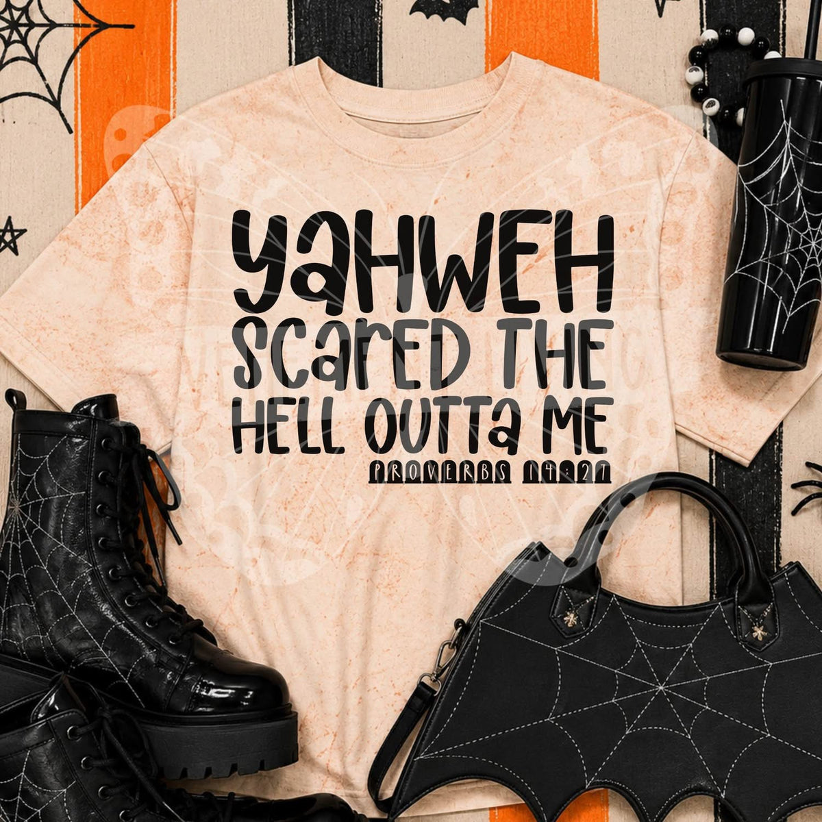 Yahweh scared