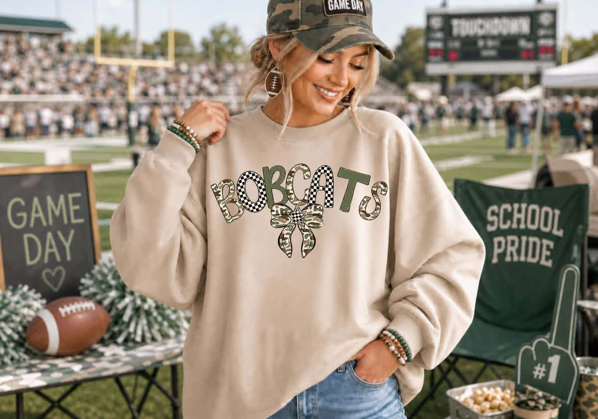 Camo Mascot YOUTH Sweater