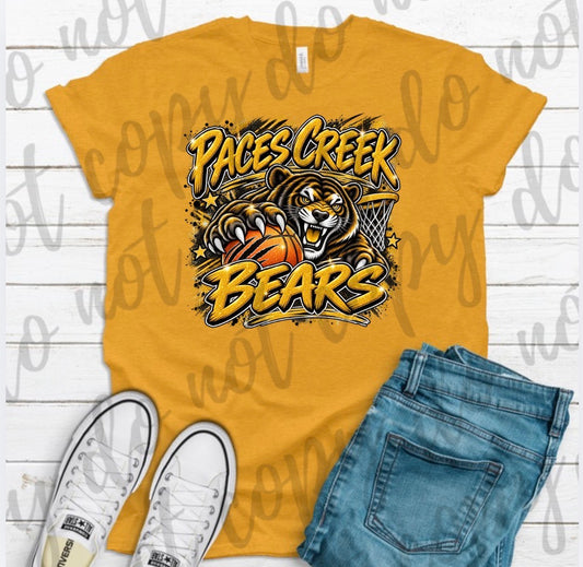 Paces Creel Bears (gold)