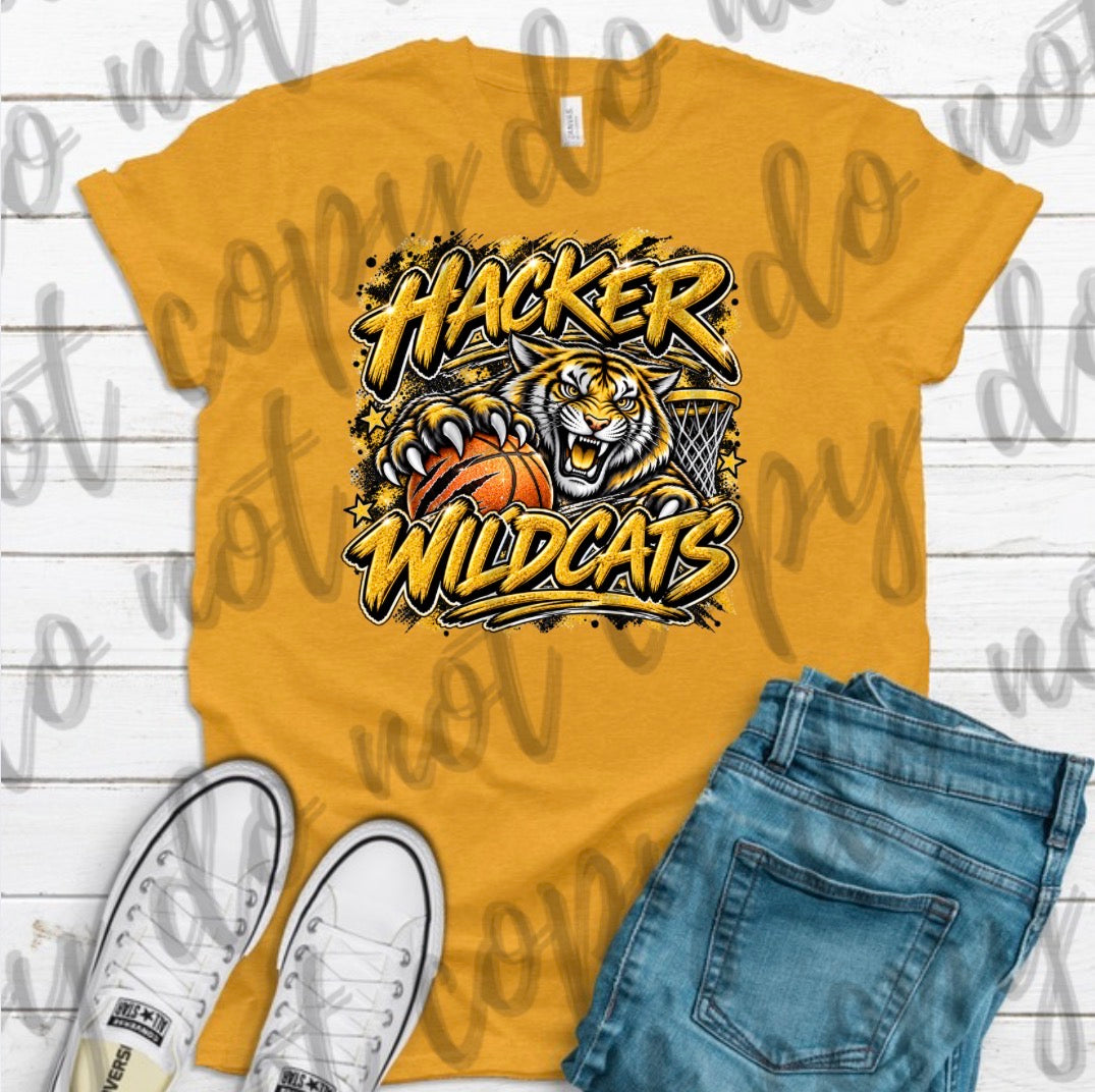 Hacker Wildcats (gold)